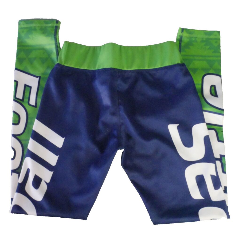 NFL Team Apparel Green Bay Packers Xlusion Leggings Womens Size M Stretch Pants